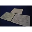 4.25 x 5.5 Rx Pad on 20# Blue Security VOID Paper