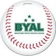 Baseball Shaped Luggage Tag