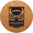 Round Cork Coaster