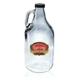 64 oz. Clear Glass Beer Growlers