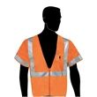 Class 3 Blaze Orange Safety Vest