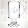 10 oz Irish Coffee Footed Glass Mug