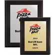 8" x 10" Black Glossy Finish Plaque with Sublimation