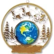 QUIKTURN Santa Sleigh Holiday Ornament
