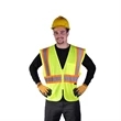 Standard Class 2 Two Tone Mesh Safety Vest - Lime