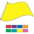 Solid Color Nylon Horizontal Attention Flags - 4' x 6'