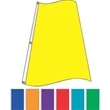 Solid Color Vertical Nylon Flags 10' x 3'