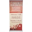 78" x 33.5" Deluxe Custom Printed Retractable Displays