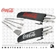 3 pc Stainless Steel BBQ Tool Set