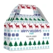 HOLIDAY GABLE BOX - Xmas Sweater - 3 SIZES & FREE logo drop