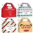 HOLIDAY GABLE & GIFT BOXES - FREE 4-color drop & 4 designs