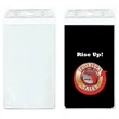 Custom Large Credential Printed Badge Holder - Clear Vinyl