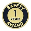 Safety Award Pin- 1-30 Years