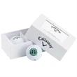 Callaway 2-Ball Business Card Box- White