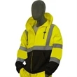 High Visibility Zip-up Hoodie - Class 3