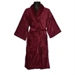 Burgundy Shawl Bathrobe