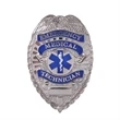 Deluxe Silver EMT Badge