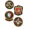 Embroidered Bullion Crests