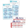 6-Month Calendar On Each Side Wallet Card