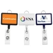 Rectangle Badge Reel w/Lanyard Attachment