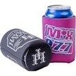 FoamZone USA Made Collapsible Can Cooler with Bottom Imprint