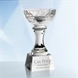 Optical Crystal Colossal Trophy 15"H
