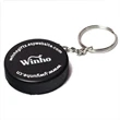 Ice Hockey Puck Key Chain