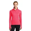 Sport-Tek Ladies Sport-Wick Stretch 1/2-Zip Pullover.