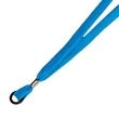 1" Plain Lanyard with Rubber O-Ring