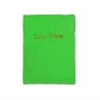 Lime Green EMB 28x58 Terry Velour Beach Towel.