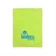 Neon Yellow EMB 28x58 Terry Velour Beach Towel.