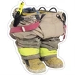 Firemen's Pants Magnet