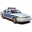 Police Car Magnet
