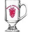 10 Oz. Glass Footed Sport Mug