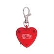 Light Up Heart Strobe Clip