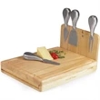 Asiago Cheese Cutting Board & Tools Set