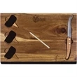 Delio Acacia Cheese Cutting Board & Tools Set