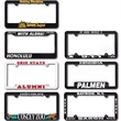 High View Raised Copy Plastic License Plate Frame