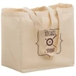 Cotton Canvas Grocery Bag - 6 oz - Screen Print