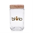 54 oz. Glass Candy Jar with Wooden Lid