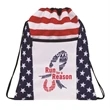 Patriotic Drawstring Backpack