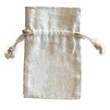 Linen Drawstring Bag - Blank