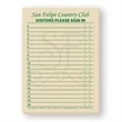8" x 11" Memo Notepad 50 Sheets