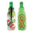 Full Color Bottle Coolie with Zipper
