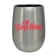 9 oz Double Wall Stainless Steel Wine Tumbler