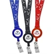 Printed Lanyard and Retractable Badge Reel Set