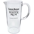 40 oz. Clear Styrene Plastic Pitcher with Handle