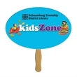Oval / Football Hand Fan