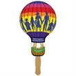 Balloon/Light Bulb Hand Fan Full Color