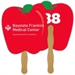 Apple Auction Hand Fan Full Color